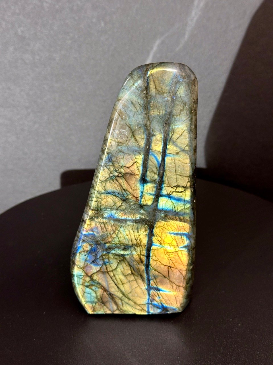 Labradorite Freeform with Extraordinary Labradorescence