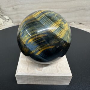 Blue & Gold Tiger Eye Sphere
