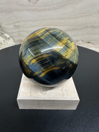 Blue & Gold Tiger Eye Sphere